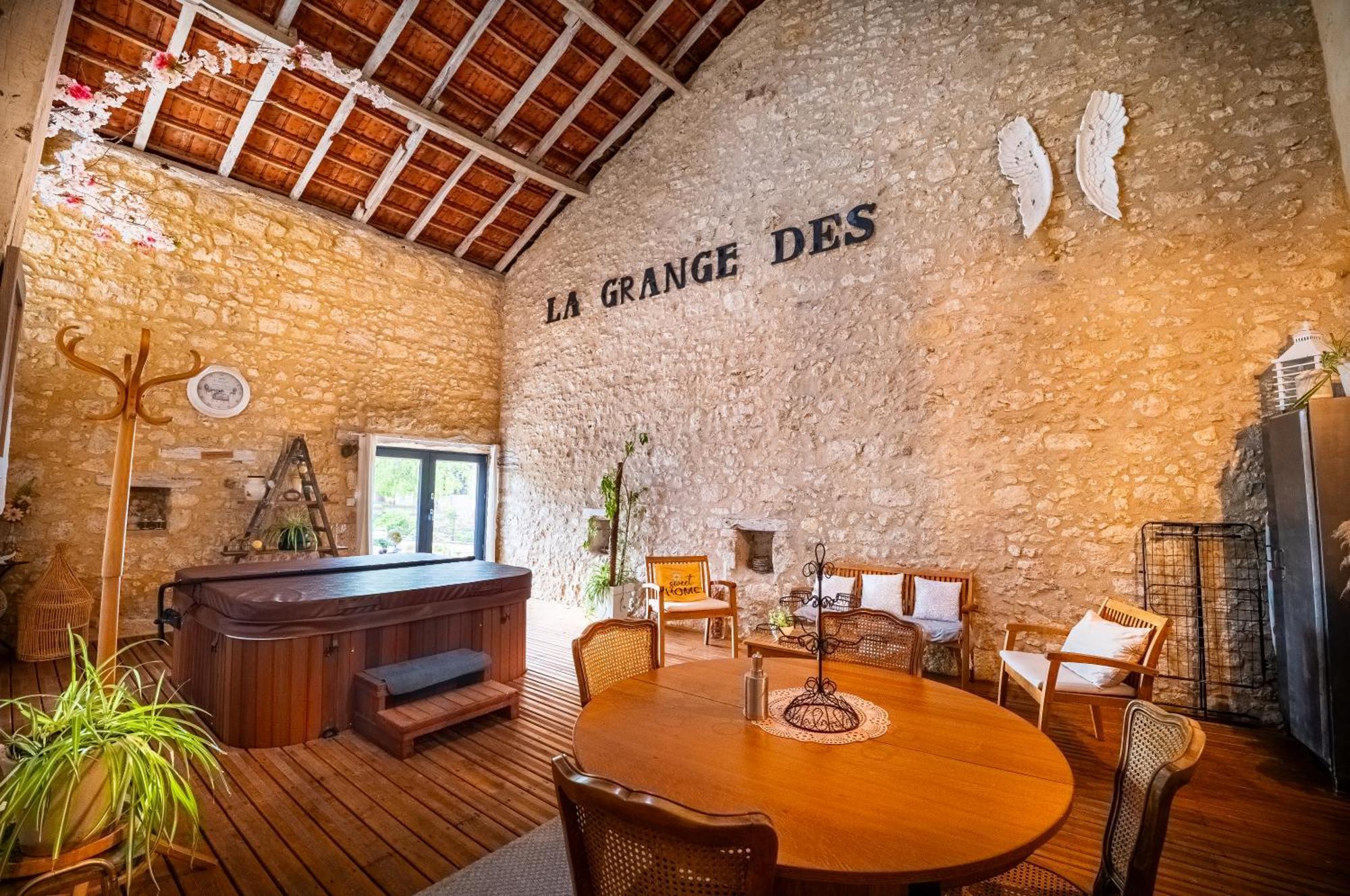 La Grange Des Anges Villa Blanc  Exteriör bild